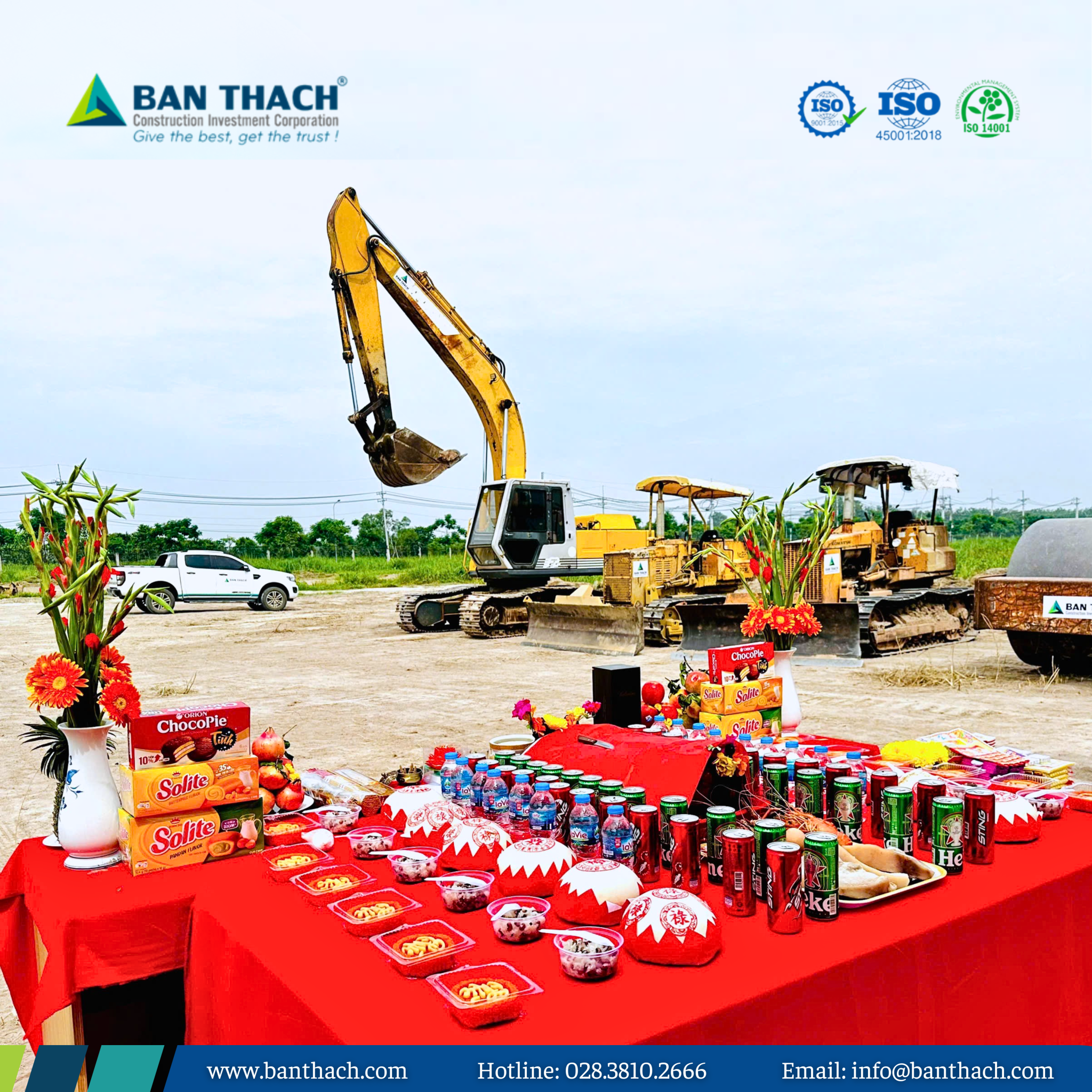 Hailide 🎉 LỄ KHỞI CÔNG DỰ ÁN CÔNG TY TNHH HAILIDE (VIỆT NAM) – TÂY NINH 🎉 – Ban ...