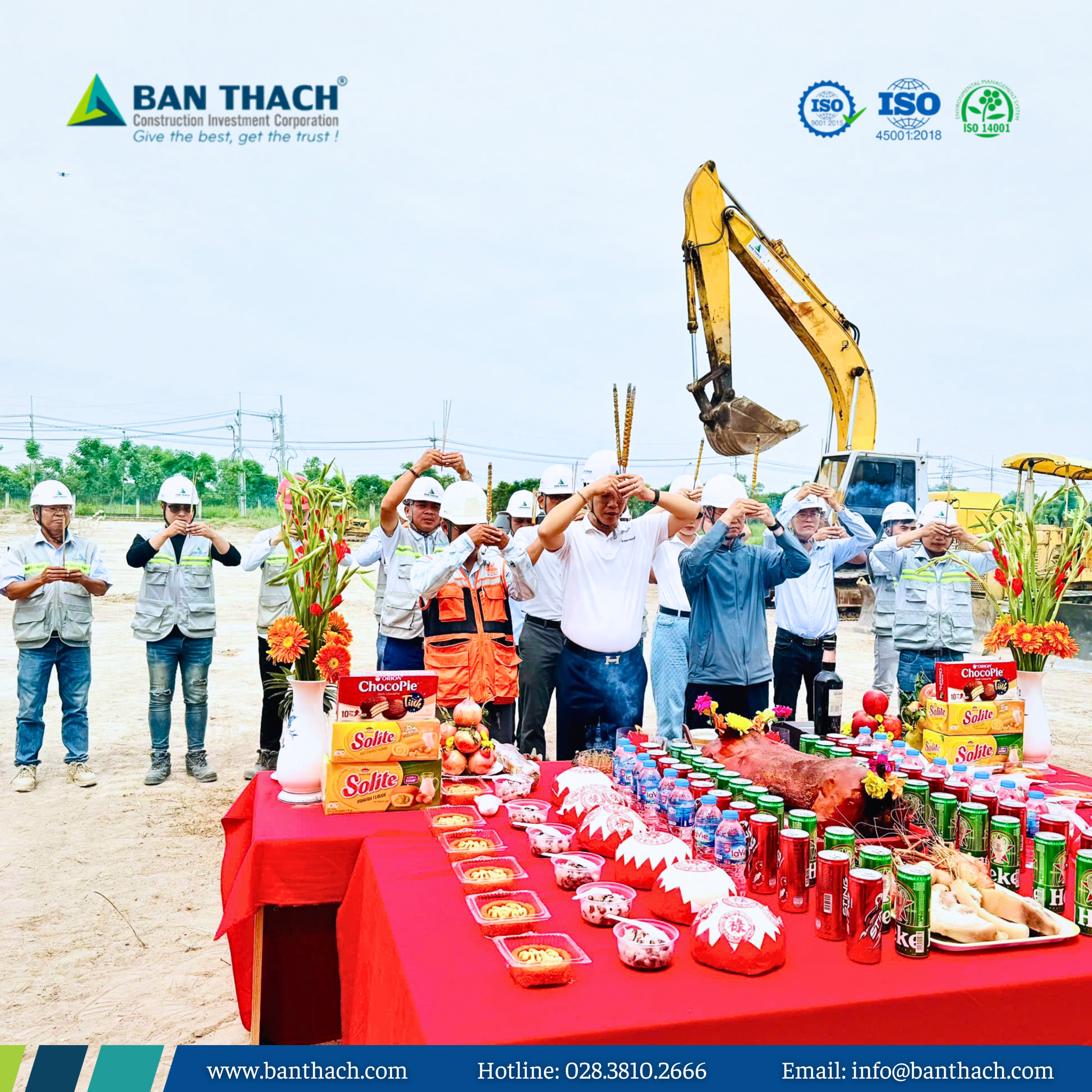 Hailide 🎉 LỄ KHỞI CÔNG DỰ ÁN CÔNG TY TNHH HAILIDE (VIỆT NAM) – TÂY NINH 🎉 – Ban ...