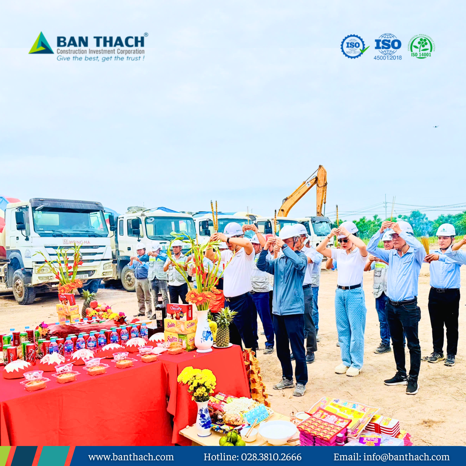Hailide 🎉 LỄ KHỞI CÔNG DỰ ÁN CÔNG TY TNHH HAILIDE (VIỆT NAM) – TÂY NINH 🎉 – Ban ...