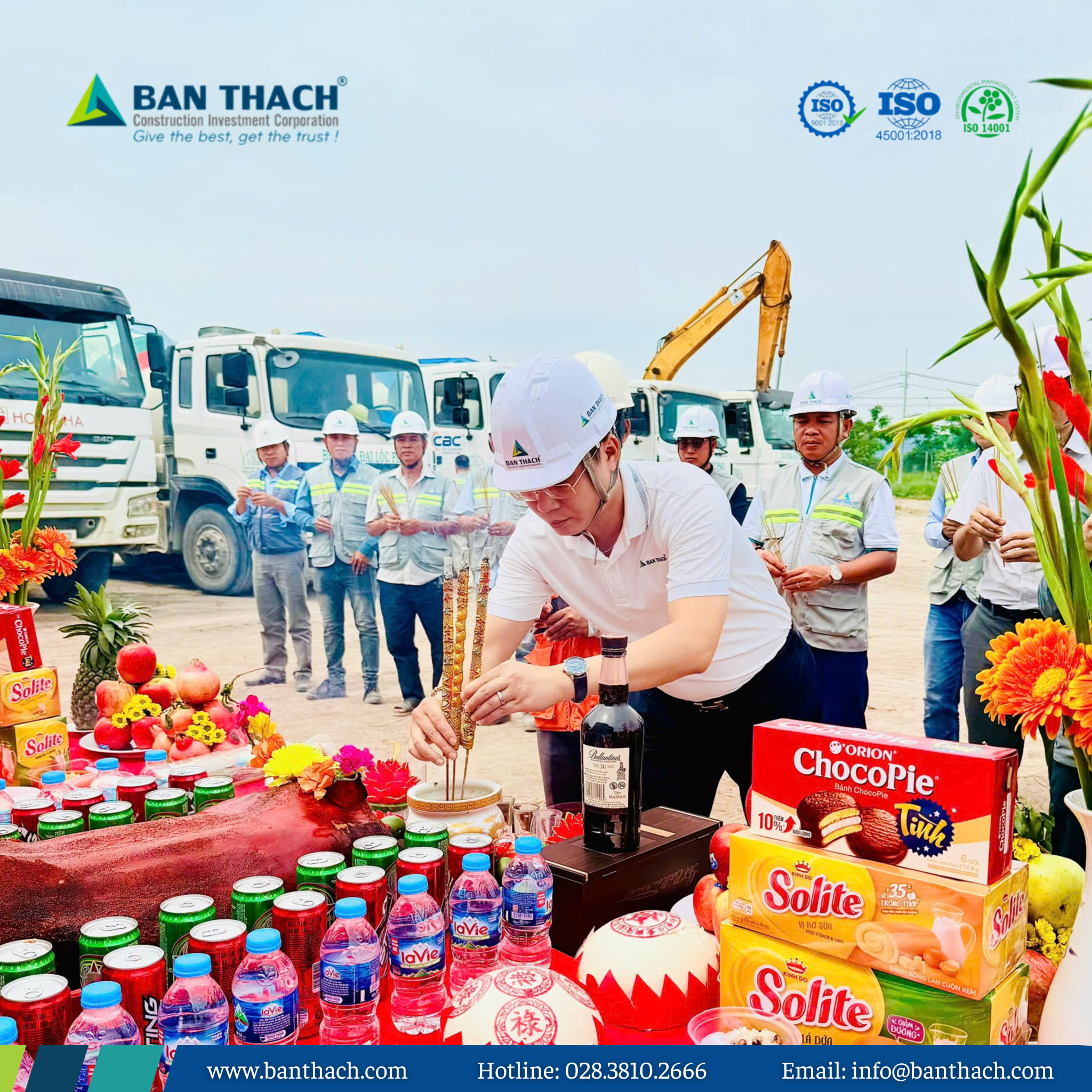 Hailide 🎉 LỄ KHỞI CÔNG DỰ ÁN CÔNG TY TNHH HAILIDE (VIỆT NAM) – TÂY NINH 🎉 – Ban ...