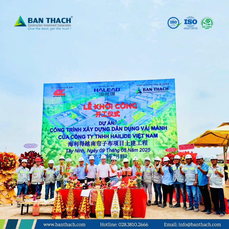 Hailide 🎉 LỄ KHỞI CÔNG DỰ ÁN CÔNG TY TNHH HAILIDE (VIỆT NAM) – TÂY NINH 🎉 – Ban ...